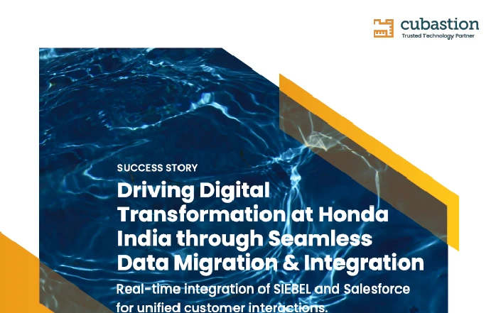 Driving Digital Transformation at Honda India through Seamless Data Migration & Integration