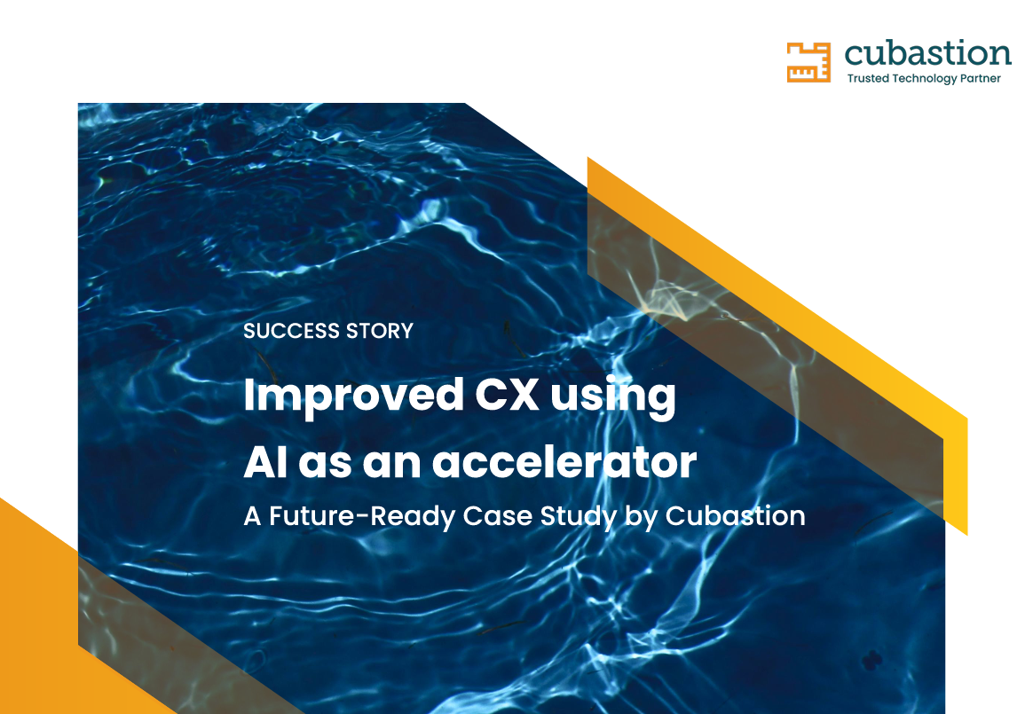 Improved CX using AI as an Accelerator