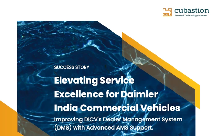 Elevating Service Excellence for Daimler India Commercial Vehicles