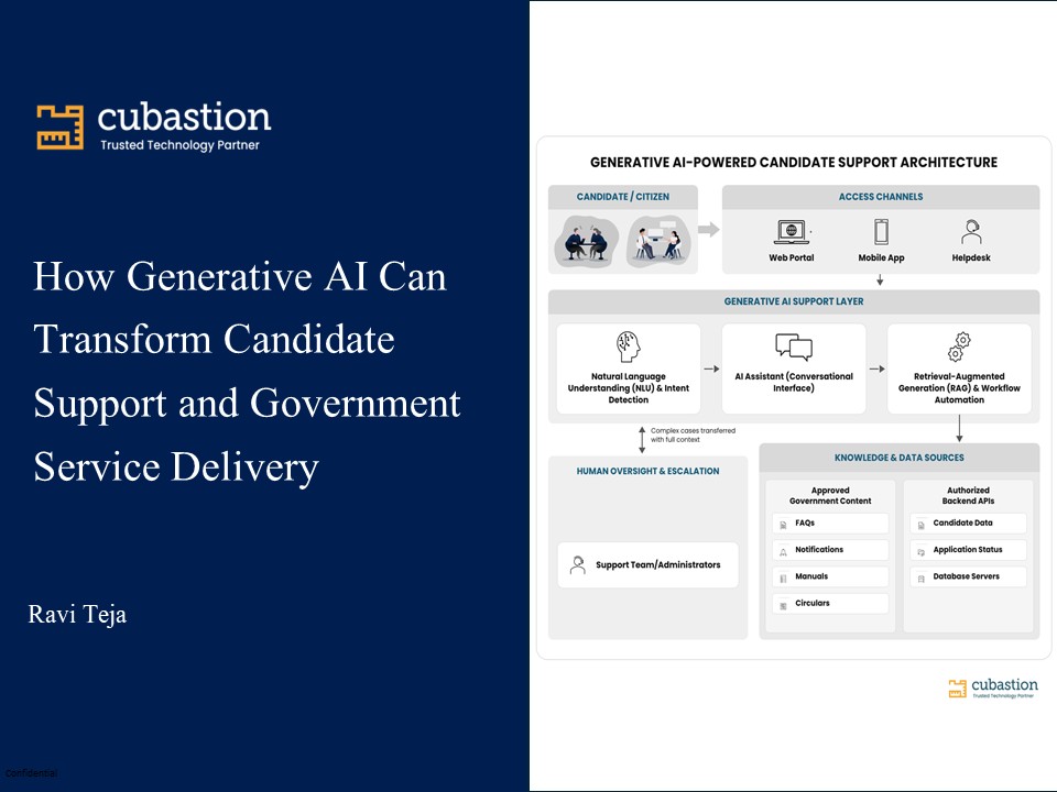 How Generative AI Can Transform Candidate Support and Government Service Delivery