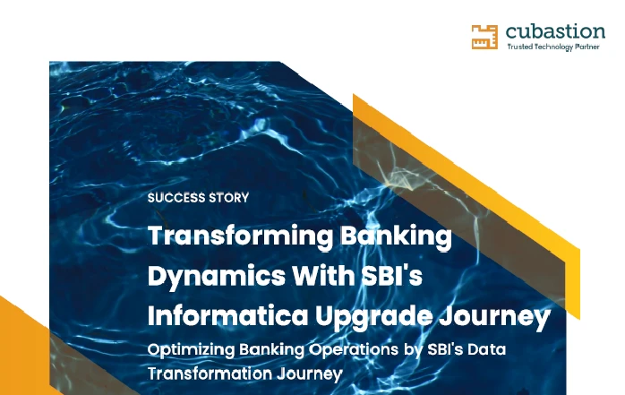 Transforming Banking Dynamics With SBI's Informatica Upgrade Journey